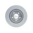 Jeu de 2 disques de frein arrière BOSCH 0 986 479 411 - Visuel 3