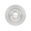 Jeu de 2 disques de frein arrière BOSCH 0 986 479 458 - Visuel 1