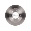 Jeu de 2 disques de frein arrière BOSCH 0 986 479 462 - Visuel 1