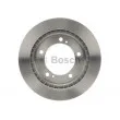 Jeu de 2 disques de frein avant BOSCH 0 986 479 486 - Visuel 3