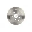 Jeu de 2 disques de frein arrière BOSCH 0 986 479 520 - Visuel 1