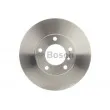 Jeu de 2 disques de frein avant BOSCH 0 986 479 568 - Visuel 1