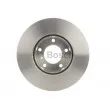 Jeu de 2 disques de frein avant BOSCH 0 986 479 568 - Visuel 3