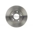 Jeu de 2 disques de frein avant BOSCH 0 986 479 604 - Visuel 1