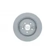 Jeu de 2 disques de frein arrière BOSCH 0 986 479 628 - Visuel 1