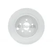 Jeu de 2 disques de frein arrière BOSCH 0 986 479 634 - Visuel 3