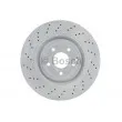 Jeu de 2 disques de frein avant BOSCH 0 986 479 651 - Visuel 1