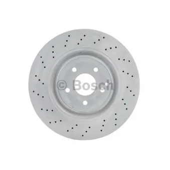 Jeu de 2 disques de frein avant BOSCH