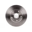 Jeu de 2 disques de frein arrière BOSCH 0 986 479 684 - Visuel 1