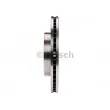 Jeu de 2 disques de frein avant BOSCH 0 986 479 693 - Visuel 2