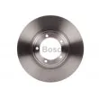 Jeu de 2 disques de frein avant BOSCH 0 986 479 696 - Visuel 1
