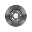 Jeu de 2 disques de frein avant BOSCH 0 986 479 743 - Visuel 1
