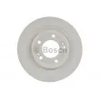 Jeu de 2 disques de frein arrière BOSCH 0 986 479 A47 - Visuel 1