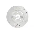 Jeu de 2 disques de frein avant BOSCH 0 986 479 A60 - Visuel 1