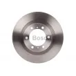 Jeu de 2 disques de frein avant BOSCH 0 986 479 A65 - Visuel 1