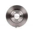 Jeu de 2 disques de frein avant BOSCH 0 986 479 A86 - Visuel 1