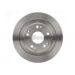 Jeu de 2 disques de frein arrière BOSCH 0 986 479 A92 - Visuel 1
