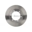 Jeu de 2 disques de frein arrière BOSCH 0 986 479 A94 - Visuel 1