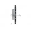 Jeu de 2 disques de frein avant BOSCH 0 986 479 E24 - Visuel 2