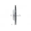 Disque de frein avant gauche BOSCH 0 986 479 E28 - Visuel 2