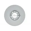 Jeu de 2 disques de frein arrière BOSCH 0 986 479 E32 - Visuel 3