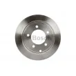 Jeu de 2 disques de frein arrière BOSCH 0 986 479 R05 - Visuel 1