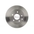Jeu de 2 disques de frein arrière BOSCH 0 986 479 R14 - Visuel 1