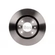 Jeu de 2 disques de frein avant BOSCH 0 986 479 R63 - Visuel 1