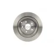 Jeu de 2 disques de frein arrière BOSCH 0 986 479 T16 - Visuel 3