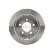 Jeu de 2 disques de frein arrière BOSCH 0 986 479 U21 - Visuel 3