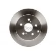 Jeu de 2 disques de frein arrière BOSCH 0 986 479 V25 - Visuel 1