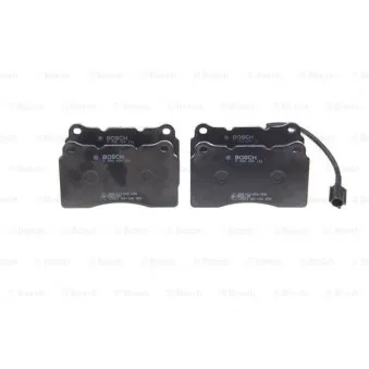 Jeu de 4 plaquettes de frein avant BOSCH 0 986 494 131