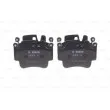 Jeu de 4 plaquettes de frein avant BOSCH 0 986 494 281 - Visuel 1