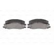 Jeu de 4 plaquettes de frein avant BOSCH 0 986 494 298 - Visuel 3