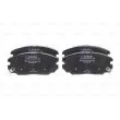 Jeu de 4 plaquettes de frein avant BOSCH 0 986 494 374 - Visuel 1