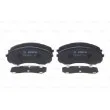Jeu de 4 plaquettes de frein avant BOSCH 0 986 494 377 - Visuel 1