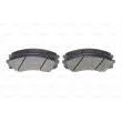 Jeu de 4 plaquettes de frein avant BOSCH 0 986 494 377 - Visuel 3