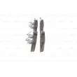Jeu de 4 plaquettes de frein avant BOSCH 0 986 494 427 - Visuel 2