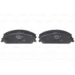 Jeu de 4 plaquettes de frein avant BOSCH 0 986 494 483 - Visuel 1