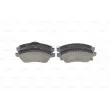 Jeu de 4 plaquettes de frein avant BOSCH 0 986 494 510 - Visuel 3