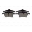 Jeu de 4 plaquettes de frein avant BOSCH 0 986 494 513 - Visuel 3