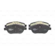 Jeu de 4 plaquettes de frein avant BOSCH 0 986 494 564 - Visuel 1