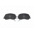 Jeu de 4 plaquettes de frein avant BOSCH 0 986 494 575 - Visuel 1