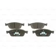 Jeu de 4 plaquettes de frein avant BOSCH 0 986 495 388 - Visuel 3