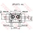 Cylindre de roue TRW BWB144 - Visuel 2