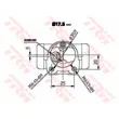 Cylindre de roue TRW BWC152 - Visuel 2