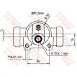 Cylindre de roue TRW BWC156 - Visuel 2