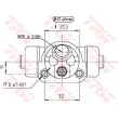 Cylindre de roue TRW BWC175 - Visuel 2