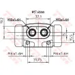 Cylindre de roue TRW BWC245 - Visuel 2