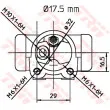 Cylindre de roue TRW BWC247 - Visuel 2